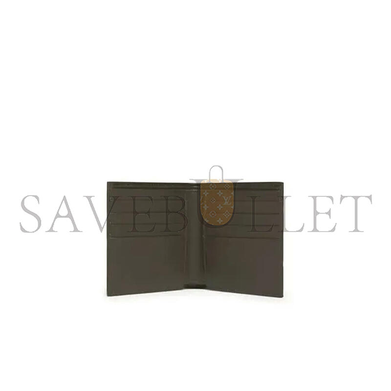 b0tt*ga Ven*ta bicolor intrecciato bifold wallet (11*9.5*1cm)